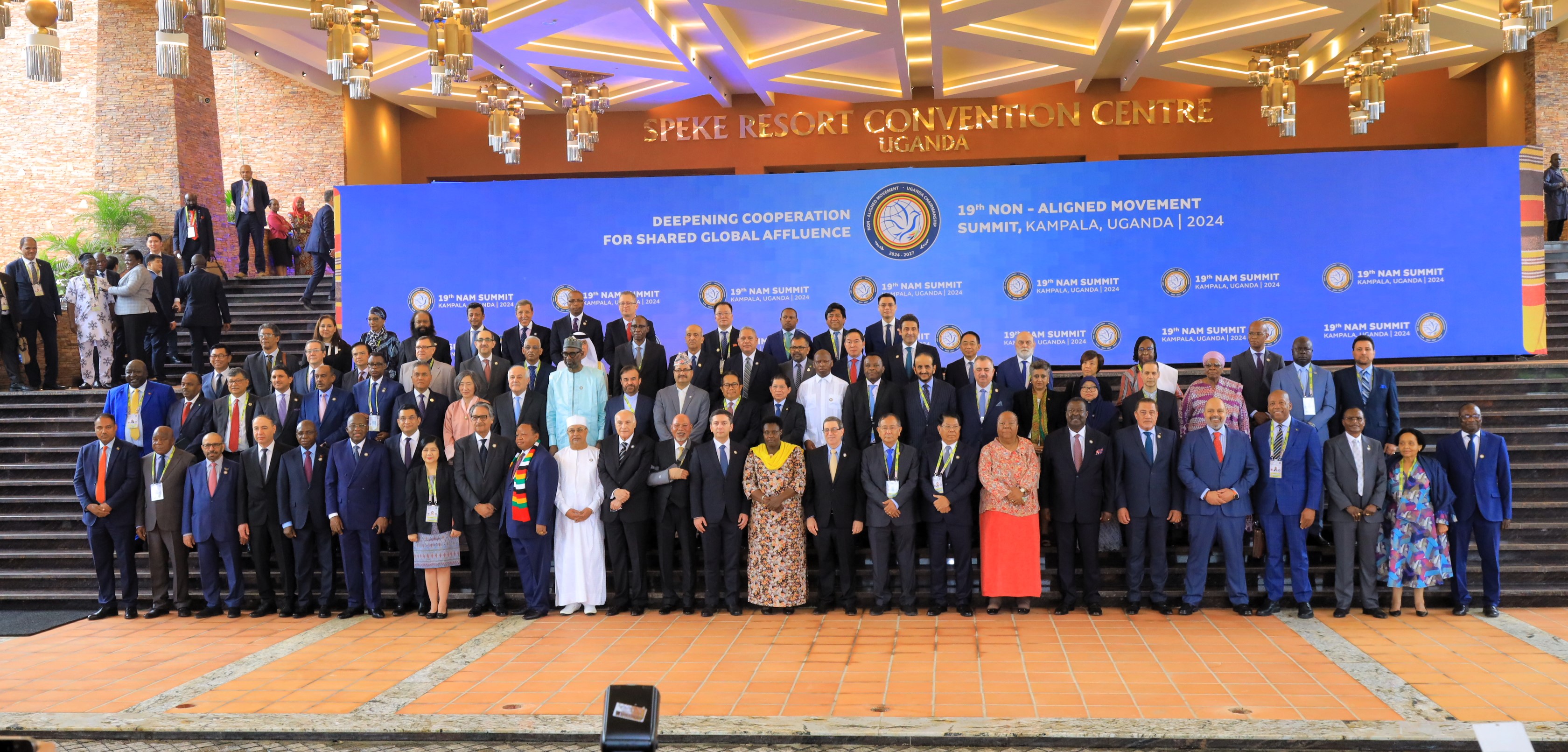 Opening ceremony of the Non-Aligned Movement Ministerial Meeting -NAMSummitUg2024